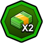 Double Cash Roblox gamepass thumbnail