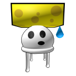 Sponge and Ghost Jelly Jockey