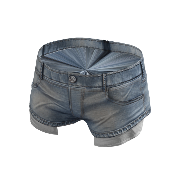 Light Denim Shorts