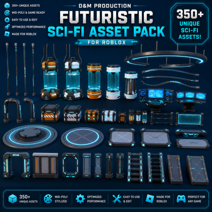 Roblox Futuristic Sci-fi Asset Pack