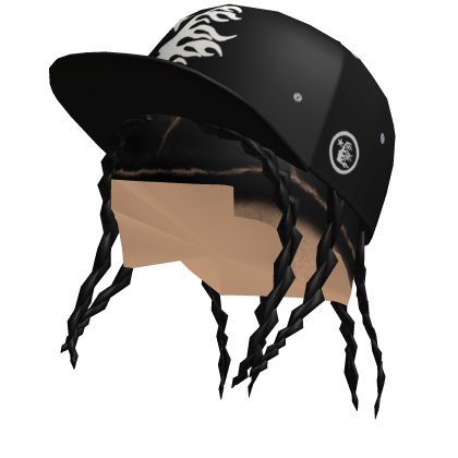 Black NYC Fitted w/ Braids Roblox item