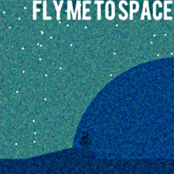 Fly Me To Space Blue Eyed Woman