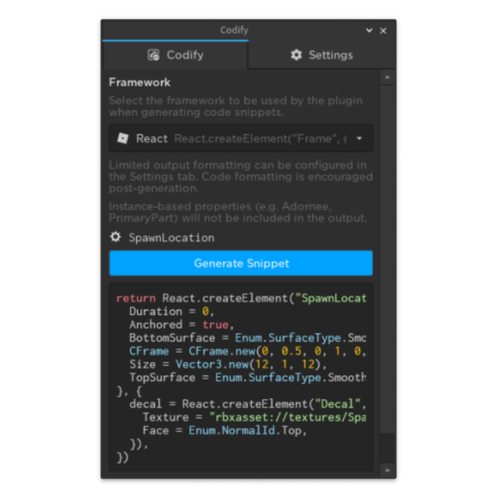 Codify - Convert anything to code preview 1
