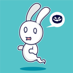 spooky baby bunny