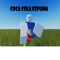coca cola espuma