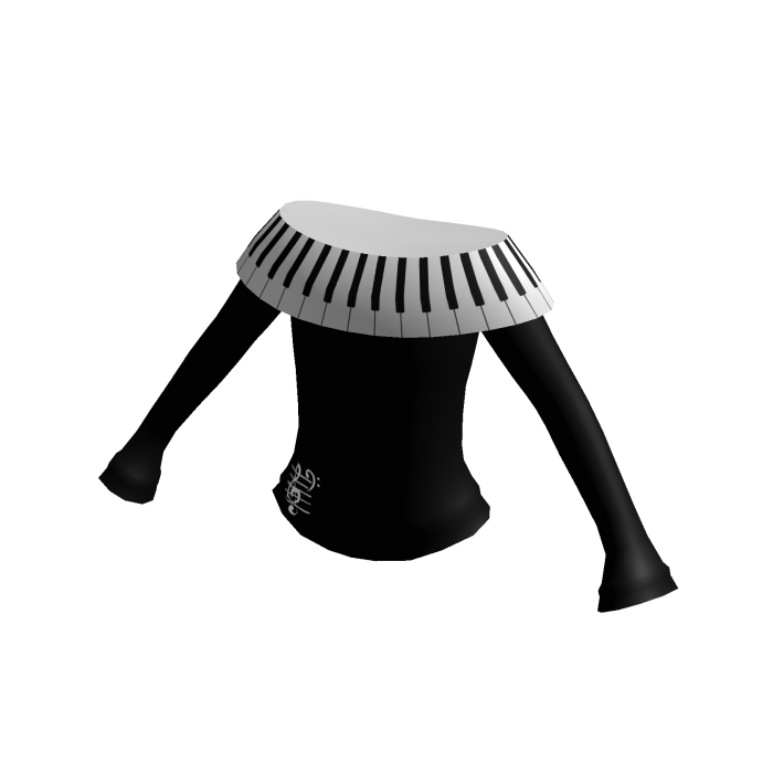 Off-Shoulder Piano Top