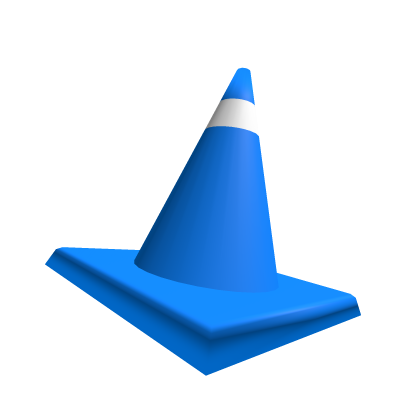 Blue Traffic Cone Roblox NoFilter