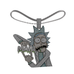 Mari Custom "Rick & Morty" Diamond Chain