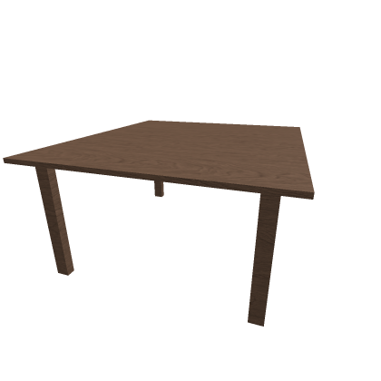 Wooden small table.