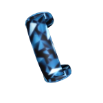 Cyan Crystal Visor