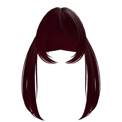 moe red long pigtails