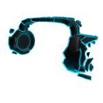 Blue Underworld Headphones