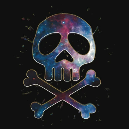Galaxy Pirate Skull