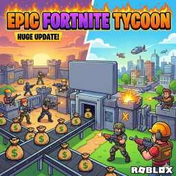 🔥 Fortnite Tycoon! (BIG UPDATE!) 🔥