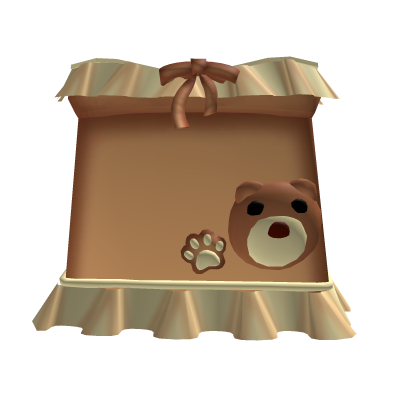 Cozy Beige Teddy Bear Dress Roblox item