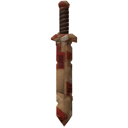 cardboard sword