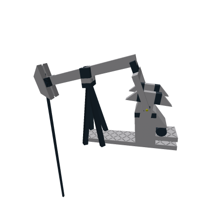 FIXED working oil rig