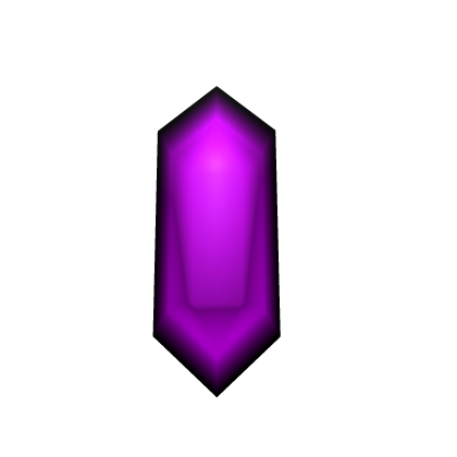 Roblox Item Purple Void Shard - Cartoony 3D Gem Illusion