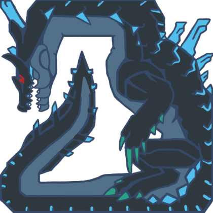 lagiacrus cartoon sprite Roblox decal