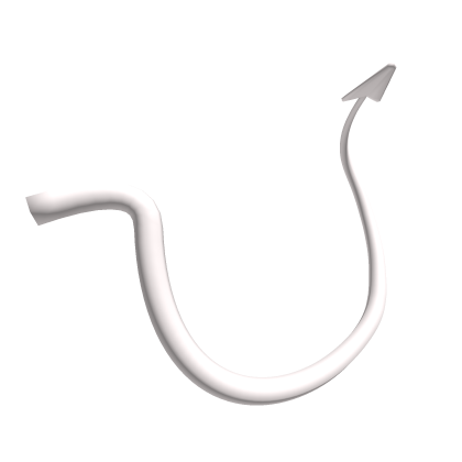 Demon Tail White