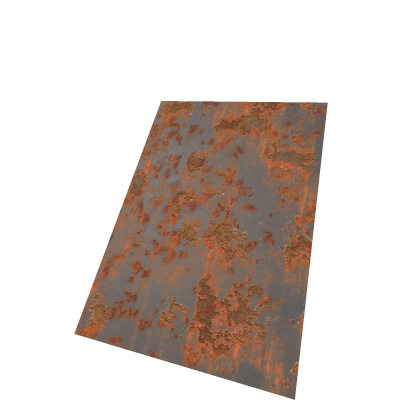 Corroded Metal Wedge