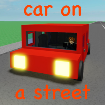 car on a street