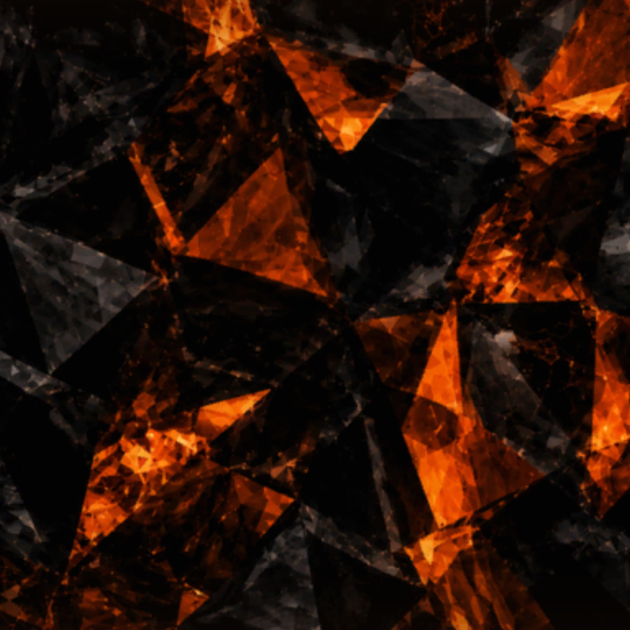 Limited⌛ Halloween Black Orange Diamond Background
