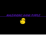 Maleandro Gang Purple