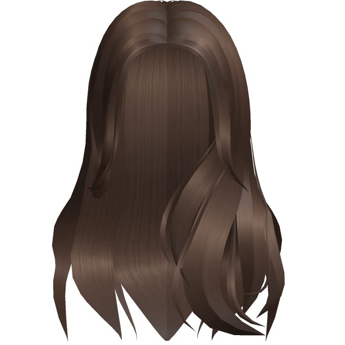 Brown hair Sweep Sleek Long Popular 