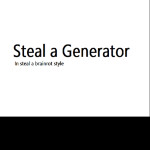 Steal a Generator - TESTING SITE