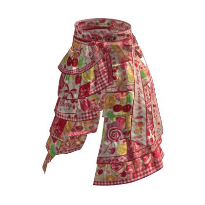 Pink Y2K Sweet Candy Fruit Layered Pants [PBR]
