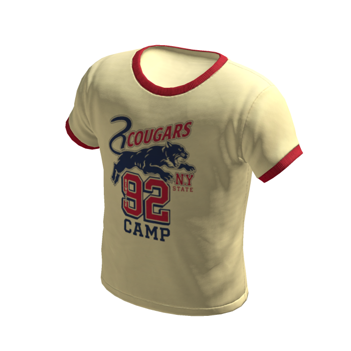 Vintage Ringer Tee Retro 