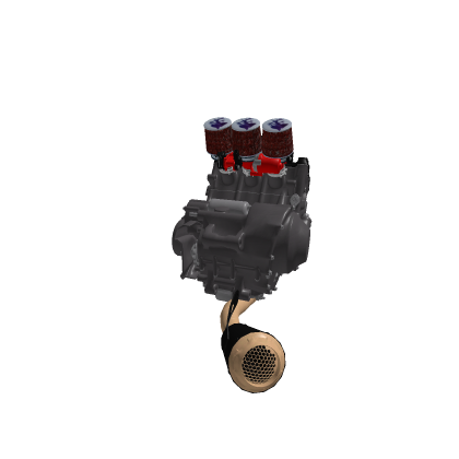 CUSTOM BIKE ENGINE (made by me)