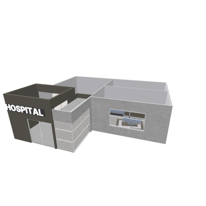 Unfinished Hospital Building