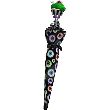♡ gurokawa green & purple cupcake waist umbrella 