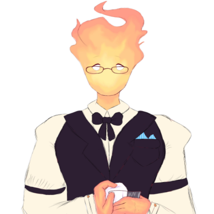 Grillby(my drawing) Roblox decal
