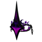 Royal Amethyst Crown of Moonlight