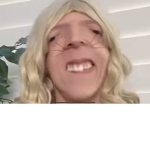 Lady in a wig