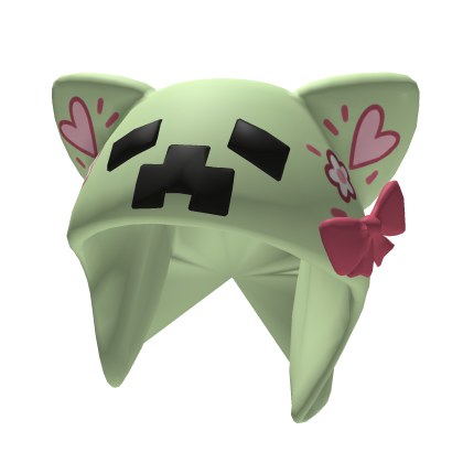 Green Monster Cat Hood