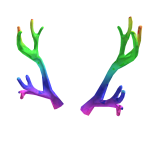 (CODE: RNBWAntlers) Rainbow Antlers