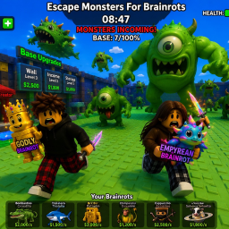 Escape Monsters For Brainrots