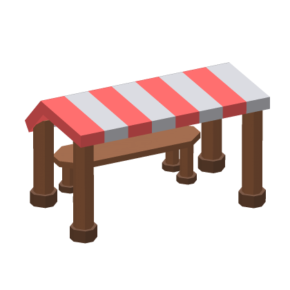 [✨⭐] Low-Poly Shop/Merchant Tent Tree Grass Ro