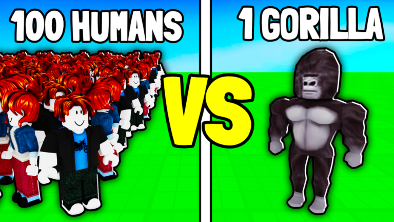 100 Humans Vs 1 Gorilla screenshot 4