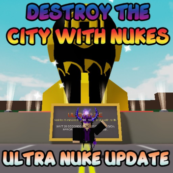 [🚁ESCAPE HELI] Destroy the CITY with Nukes