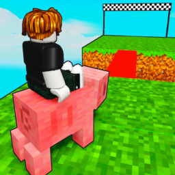 Obby But You’re On a Pig