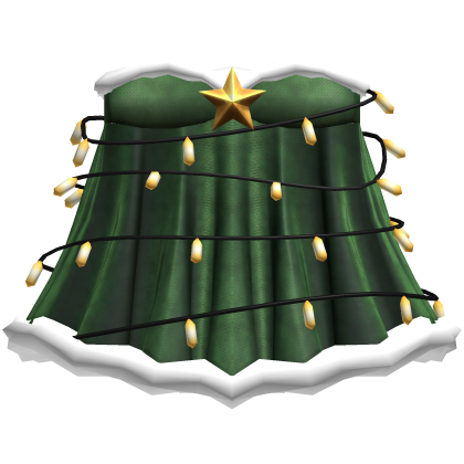 3.0 Christmas tree Dress - Dark green