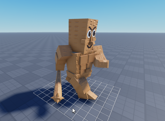 Tung Tung Tung Sahur Buffed Rigged and Animated preview 2