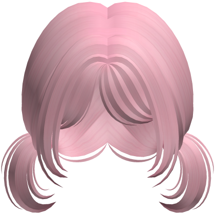 Short Cute Kawaii Pigtails (Pink) Roblox item