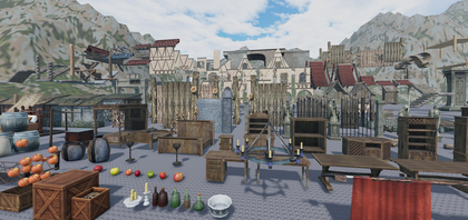  Medieval Roblox Furniture & Interior Assets Pack preview 5