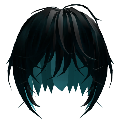 Sua Alien Stage bob black n blue hair